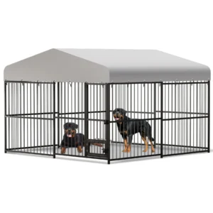 Heavy-Duty Outdoor Playpen with Roof
