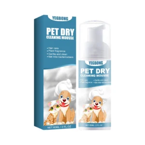 60ML No-rinse Pet Dry Cleaning Mousse