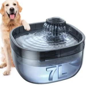 Ultra Quiet 1.8Gal Dog Water Fountain