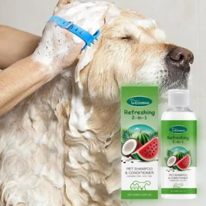 100ml Pet Shampoo Conditioner 2-In-1 Watermelon Scent
